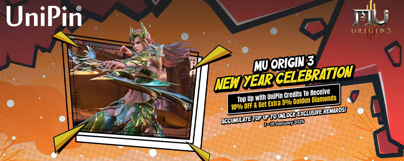 MU Origin 3: Start the New Year with Exclusive Rewards! (MY)